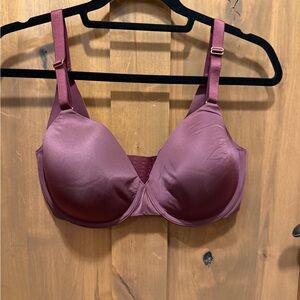 NWOT Soma Vanishing 360 Women's Plum Bra 36DD